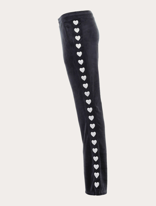 Heart on Your Sleeve Pant by Paris Hilton Tracksuits