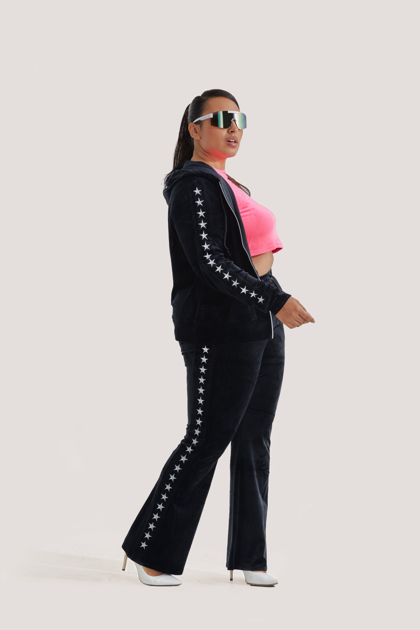Load image into Gallery viewer, Track Star Pant by Paris Hilton Tracksuits
